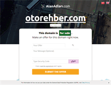 Tablet Screenshot of otorehber.com